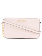 Michael Michael Kors - Chain-strap Cross-body Bag - Women - Calf Leather - One Size, Pink/purple, Calf Leather