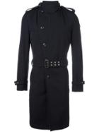 Kolor Single Breasted Coat - Blue
