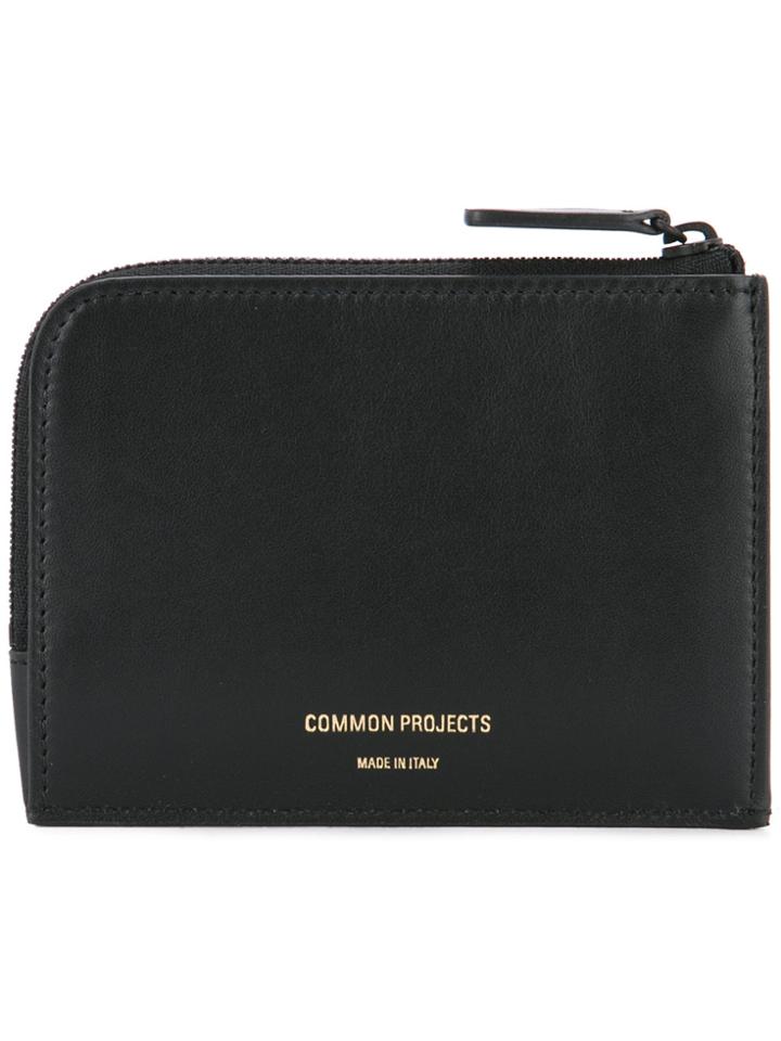 Common Projects Zipped Cardholder - Black
