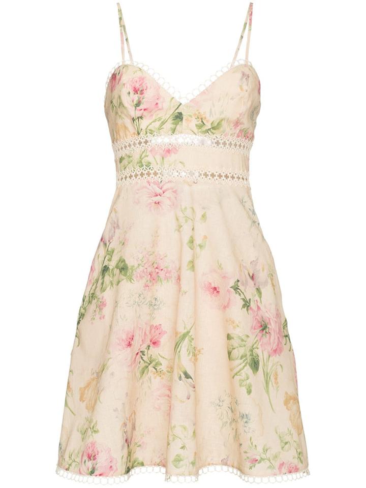 Zimmermann Iris Sundress - Neutrals