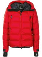 Moncler Grenoble Padded Hooded Jacket - Red