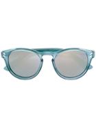 Stella Mccartney Kids - Round Frame Sunglasses - Kids - Acetate - One Size, Green