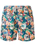 Mc2 Saint Barth - Monkeys Print Swim Shorts - Men - Polyamide/polyester/spandex/elastane - Xxxl, Polyamide/polyester/spandex/elastane