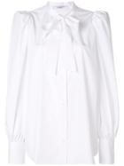 Givenchy Pussy Bow Shirt - White