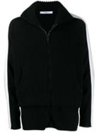 Givenchy Ribbed Fleece Jacket - Black