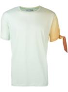 J.w.anderson Knot Detail T-shirt, Men's, Size: Medium, Green, Cotton