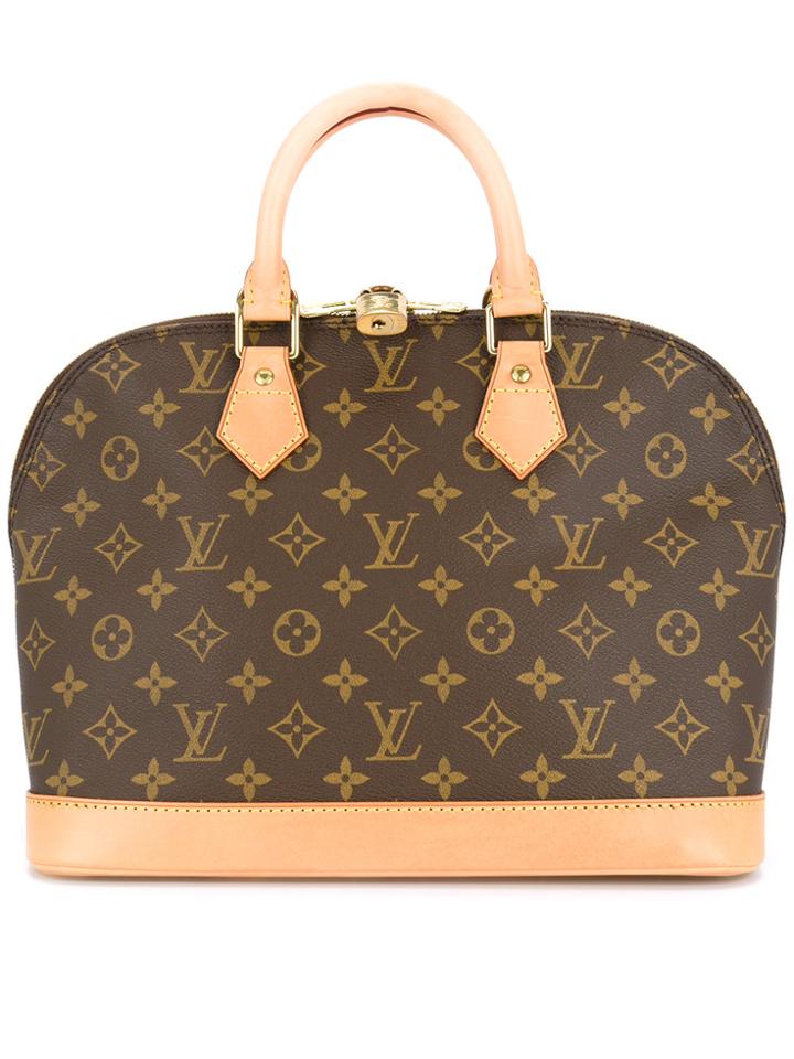 Louis Vuitton Vintage Alma Tote Bag - Brown