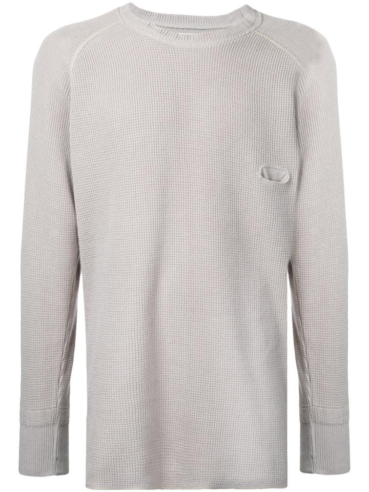 Bukht Crew Neck Jumper - Grey
