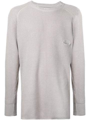 Bukht Crew Neck Jumper - Grey