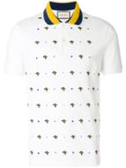 Gucci Embroidered Polo Shirt - White