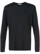 Sunspel Long Sleeve T-shirt - Black