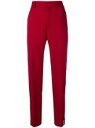 Y / Project Smart Cropped Trousers - Red