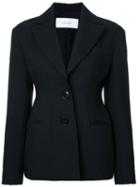 Le Ciel Bleu Tailored Jacket, Women's, Size: 36, Black, Cotton/polyester