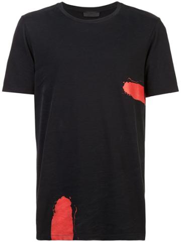 Rh45 Paint T-shirt - Black