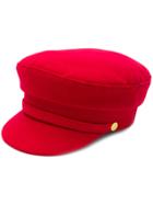 Manokhi Peaked Cap - Red