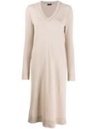 Joseph Knitted Cashmere Dress - Neutrals