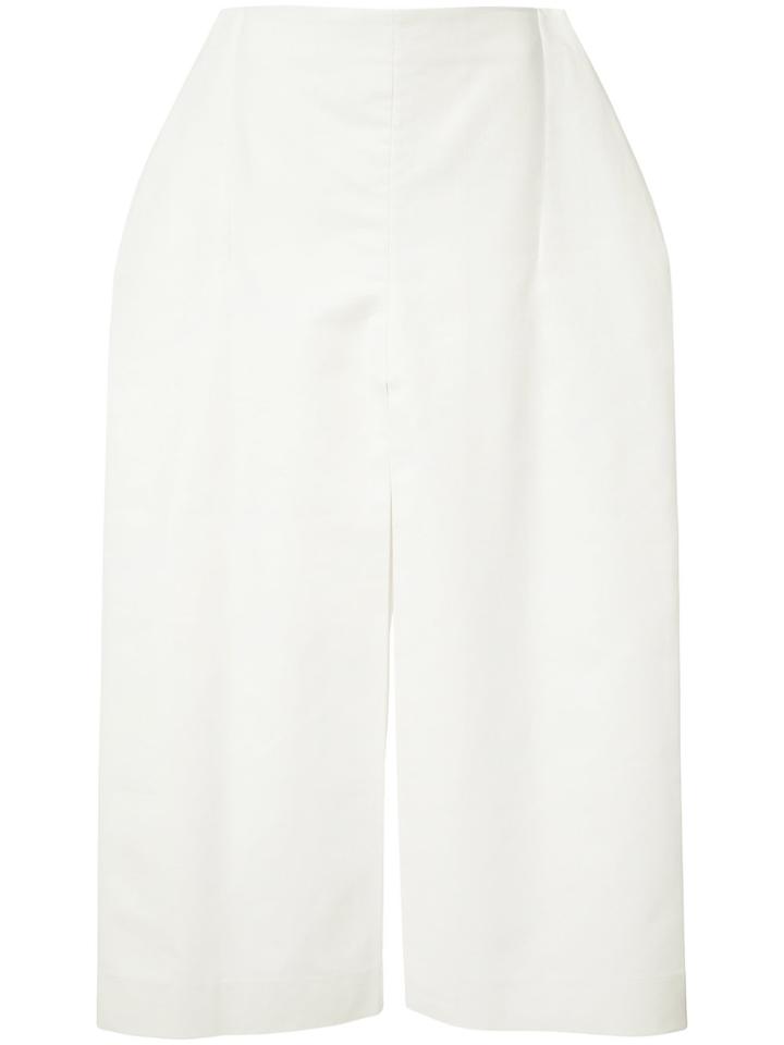 Jacquemus Le Pantacourt Jupe Trousers - White