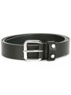 Mcq Alexander Mcqueen Roller Buckle Belt - Black