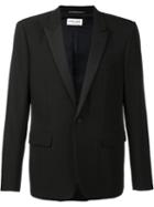Saint Laurent 'iconic Le Smoking' Jacket, Men's, Size: 52, Black, Virgin Wool