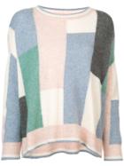 Adam Lippes Colour-block Flared Sweater - Multicolour
