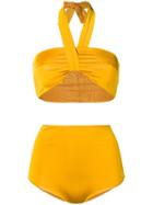 Forte Forte Halterneck Bikini Set - Yellow