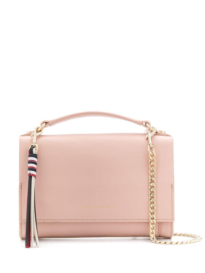 Tommy Hilfiger Engraved Logo Bag - Pink
