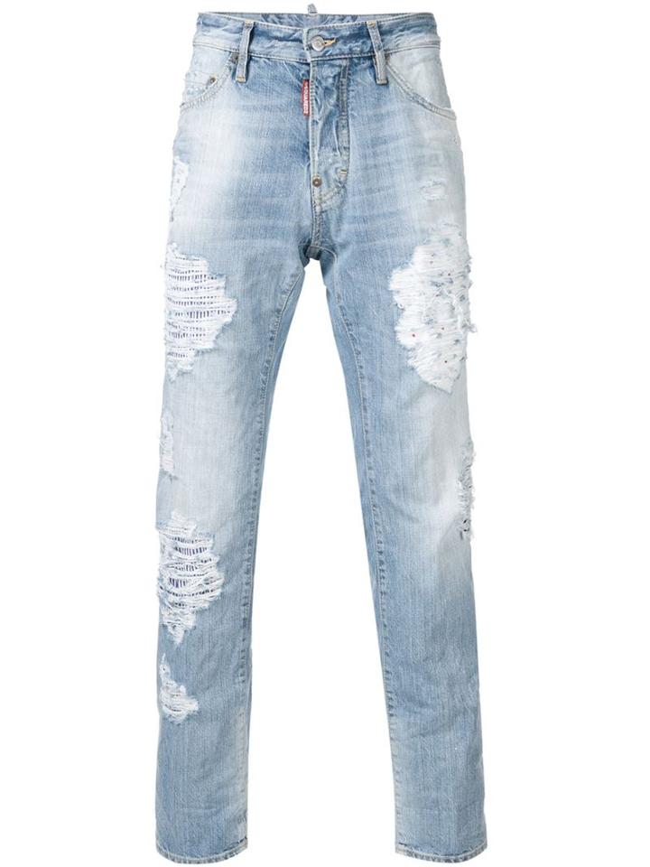 Dsquared2 Dean Jeans, Men's, Size: 48, Blue, Cotton