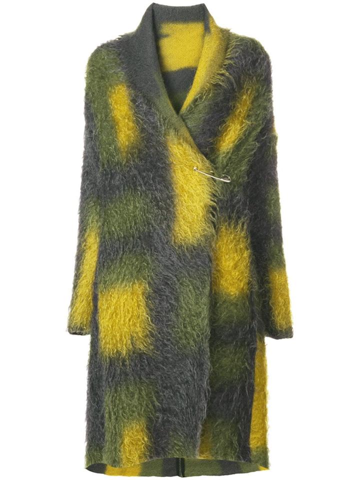 Masnada Oversized Coat - Green