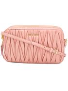 Miu Miu Matelassé Mini Bag - Pink & Purple
