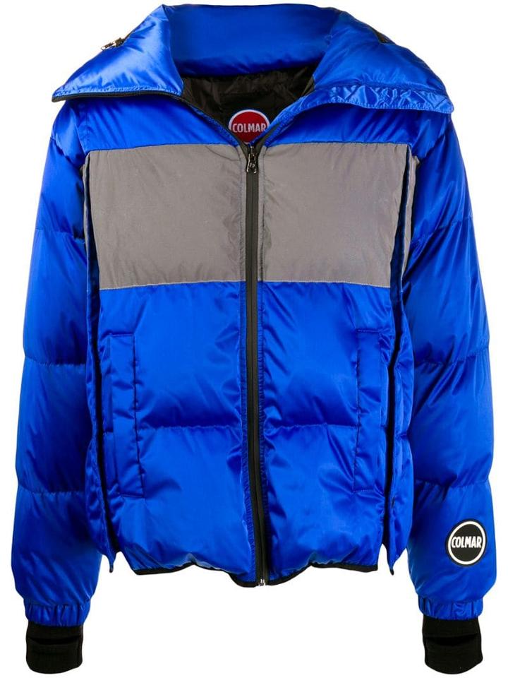 Colmar A.g.e. By Shayne Oliver Logo Padded Jacket - Blue
