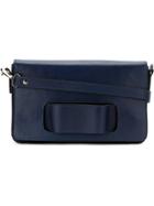 Mara Mac Structured Crossbody Bag - Blue