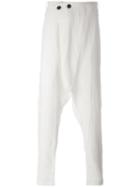 Lost & Found Ria Dunn Folded Front Pants, Men's, Size: Xs, White, Hemp