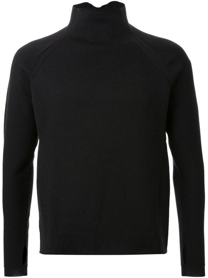 Abasi Rosborough Raglan Sleeve Turtle Neck Sweater