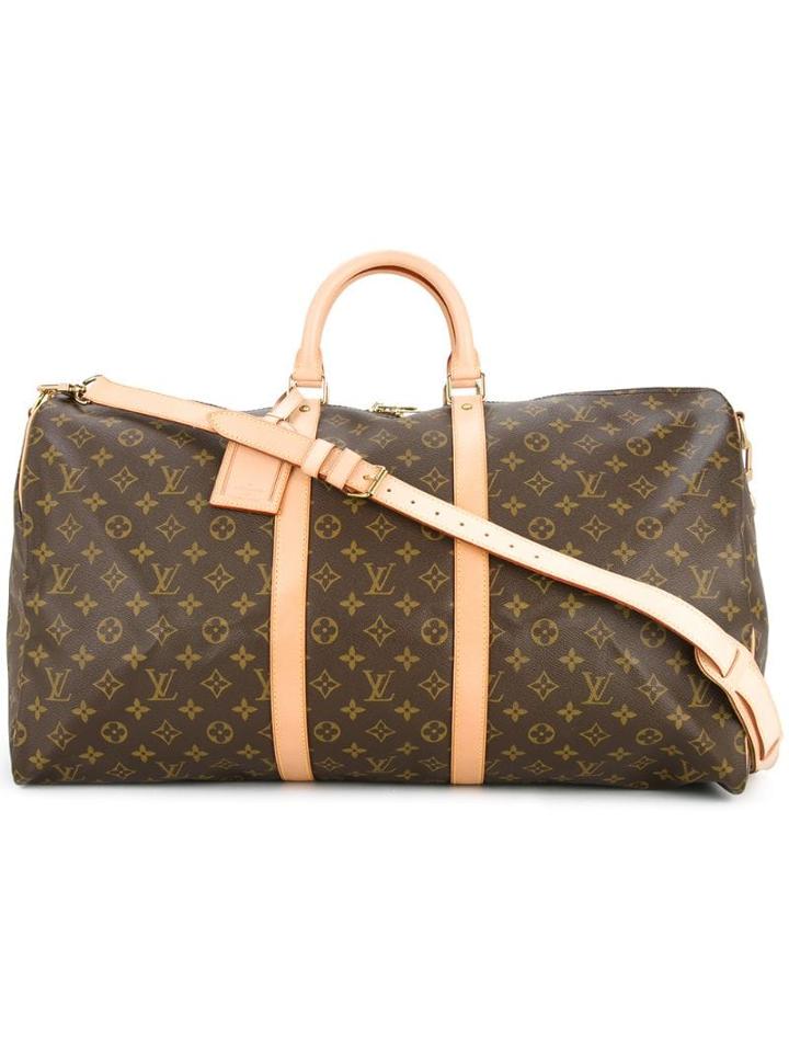 Louis Vuitton Pre-owned Keepall Bandouliere 55 Bag - Brown