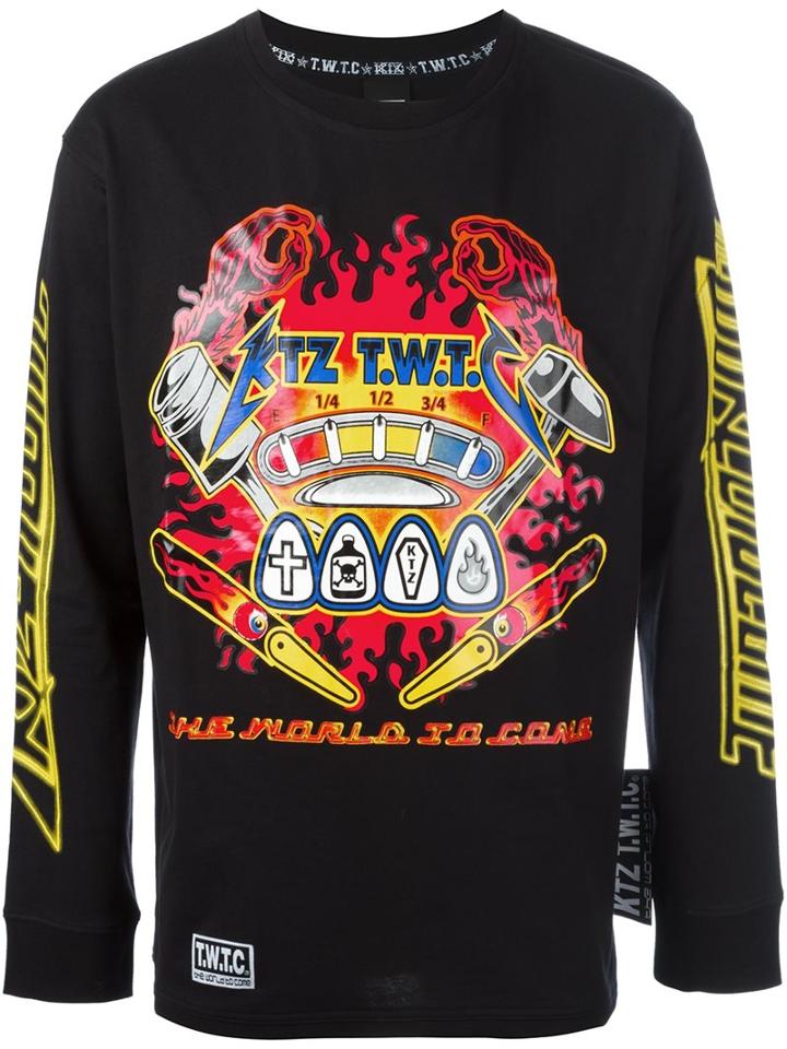 Ktz Pinball Print Sweatshirt