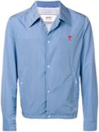 Ami Paris Ami De Coeur Snap Buttoned Jacket - Blue