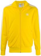 Adidas Contrast Logo Jacket - Yellow