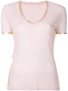 Zadig & Voltaire Loose Fit T-shirt - Pink & Purple