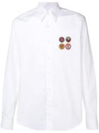 Roberto Cavalli Patch Shirt - White