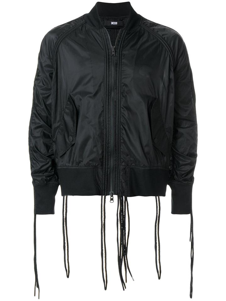 Ktz Corded Bomber Jacket - Black
