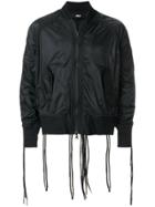 Ktz Corded Bomber Jacket - Black