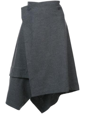 132 5. Issey Miyake Rhombus Skirt - Grey