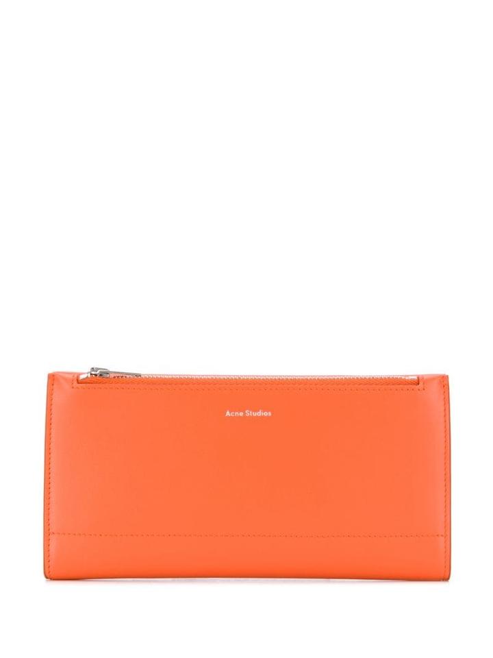 Acne Studios Bifold Continental Wallet - Orange