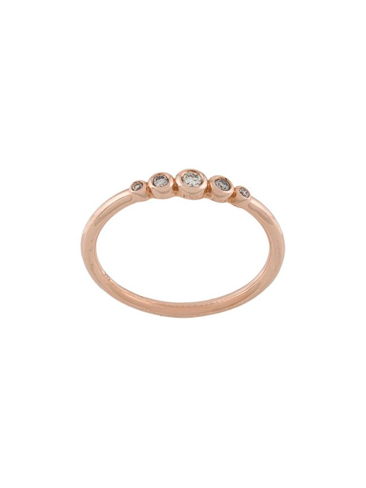 Astley Clarke Mini Icon Nova Diamond Ring - Metallic