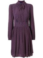 Michael Michael Kors Bow Tie Dress - Blue