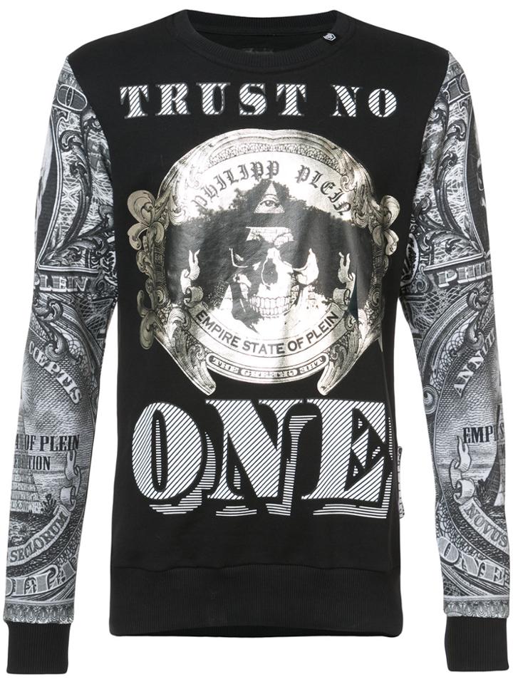 Philipp Plein Trust No One Sweatshirt - Unavailable