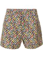 Missoni Mare Printed Swim Shorts - Black