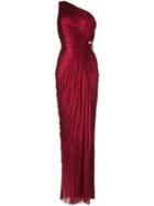 Maria Lucia Hohan 'darlinda' Dress, Women's, Size: 36, Red, Silk/nylon/spandex/elastane
