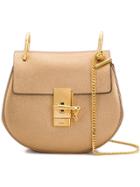 Chloé Drew Mini Shoulder Bag - Gold