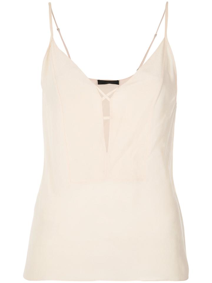 Nk Silk Top - Nude & Neutrals